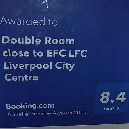 Double Room Close To Efc Lfc Liverpool City Centre Luaran gambar